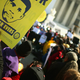 Protesters in favor of the Voting Rights Act at the Supreme Court in Washington, D.C. (Chip Somodevilla/Getty Images)
